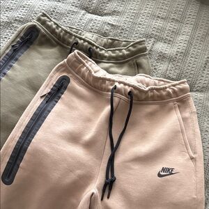Men’s Nike Tech Drawstring Sweatpants in brown and Olive Green